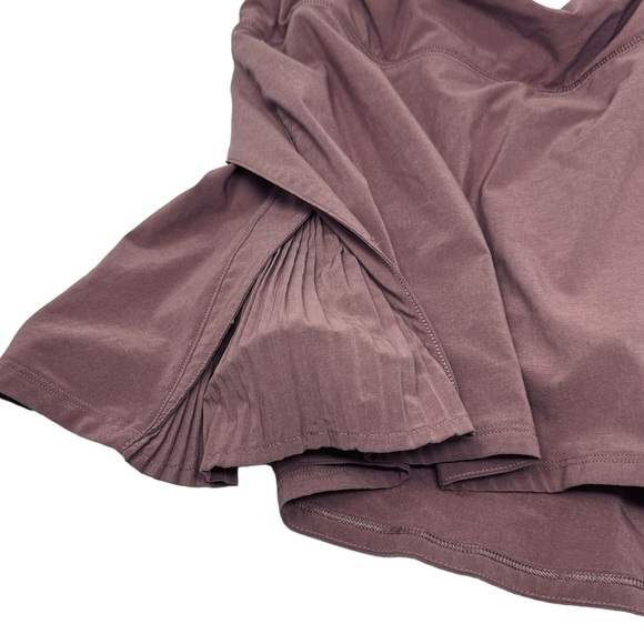 Lululemon. Pink Small Drawstring High Rise Tennis Skort. - Picture 4 of 13